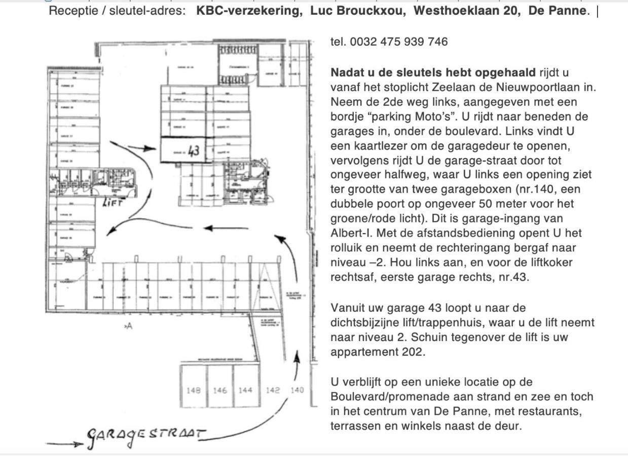 Residentie Albert-1, App.202, Zeelaan 214 De Panne Exterior foto